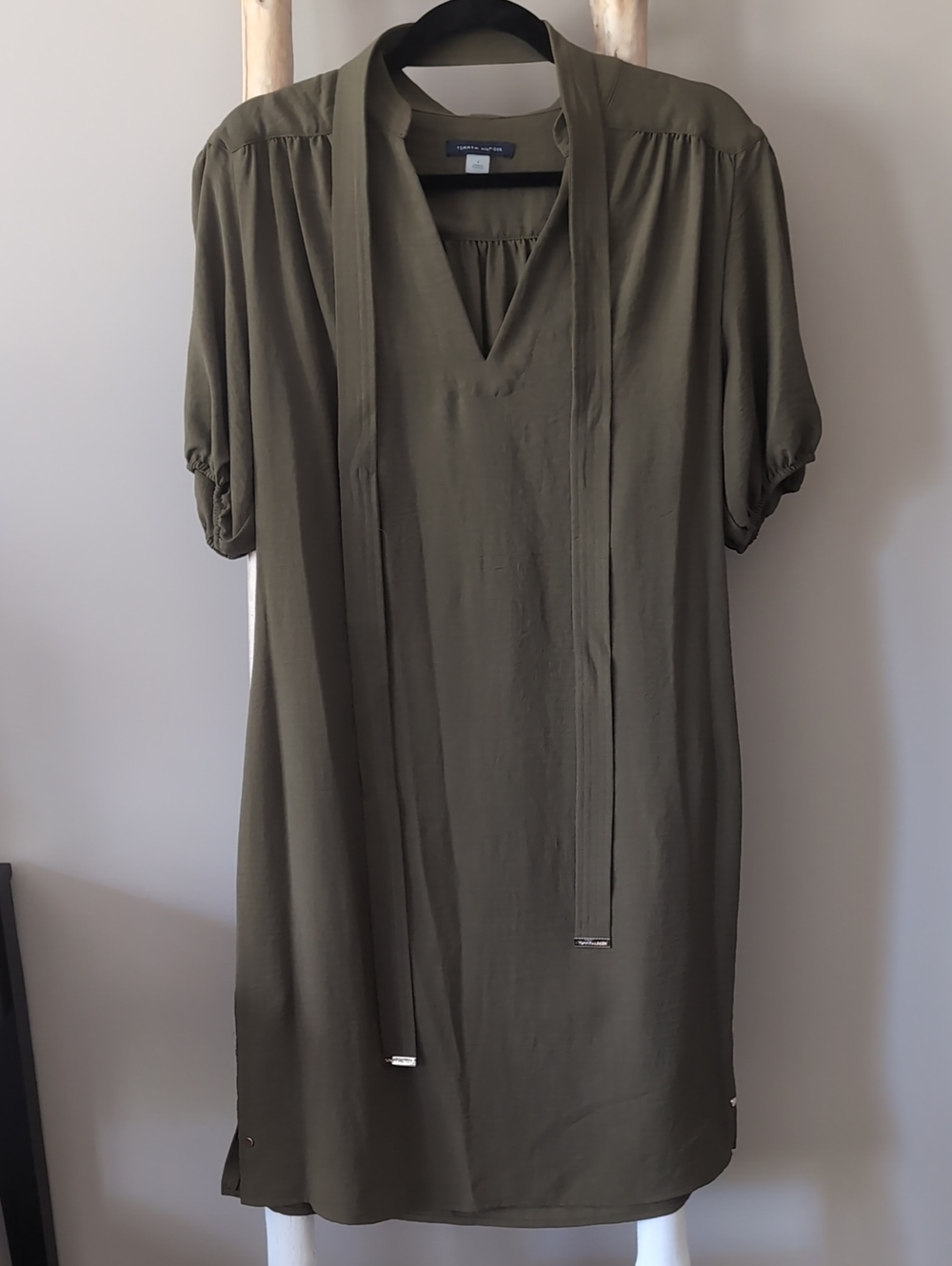 Tommy Hilfiger Olive Green Dress - Size 6